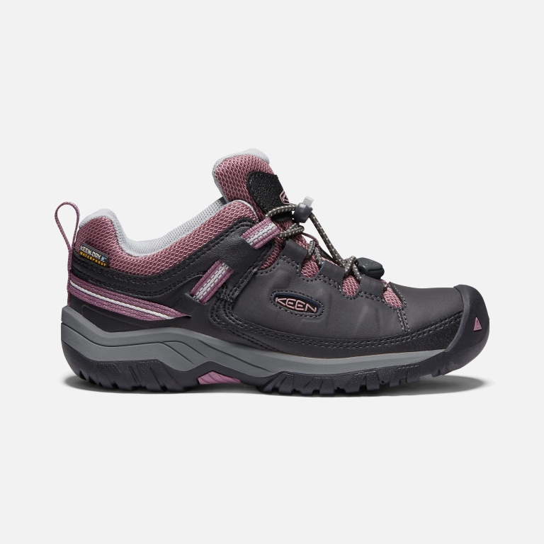 Keen Targhee Waterproof Shoes - Kids' Black Footwear